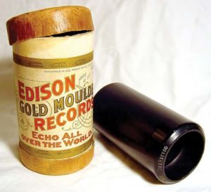 An Edison Wax Cylinder