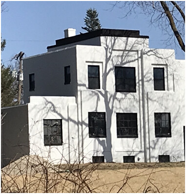 WAAW’s new transmitter building c. 1931