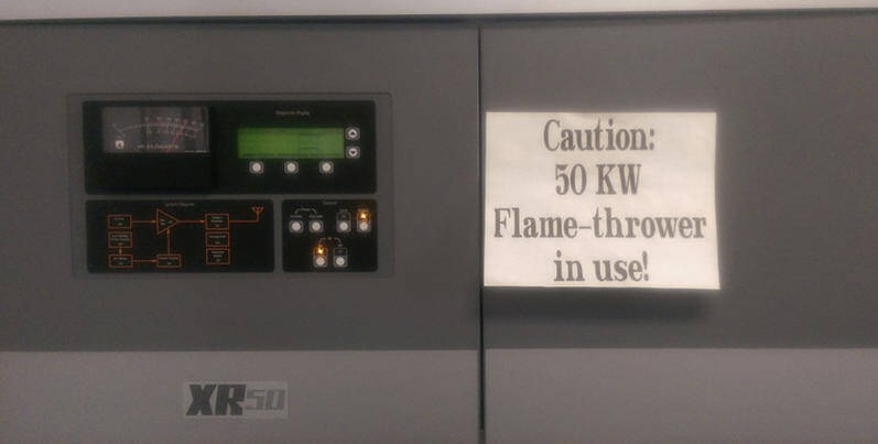 KFBK's AM transmission