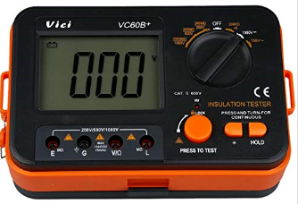 Digital Insulation Resistance Megohm Meter