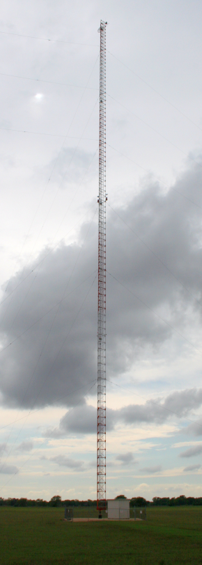 KFBK's open wire system